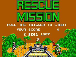 Rescue Mission Title Screen